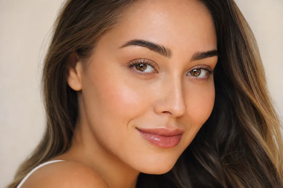 Look rehaussement de cils naturel